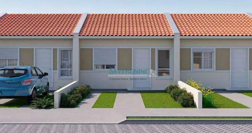 Casa com 2 dormitórios à venda, 40 m² por R$ 225.000,00 - Jardim Betânia - Cachoeirinha/RS
