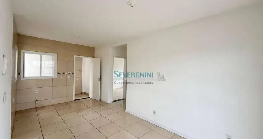 Apartamento com 2 dormitórios à venda, 59 m² por r$ 202.000,00 - santa fé - gravataí/rs