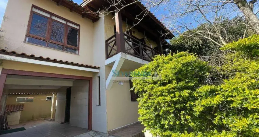 Sobrado com 3 dormitórios, 195 m² - venda por r$ 550.000 ou aluguel por r$ 3.500/mês - parque da matriz - cachoeirinha/rs