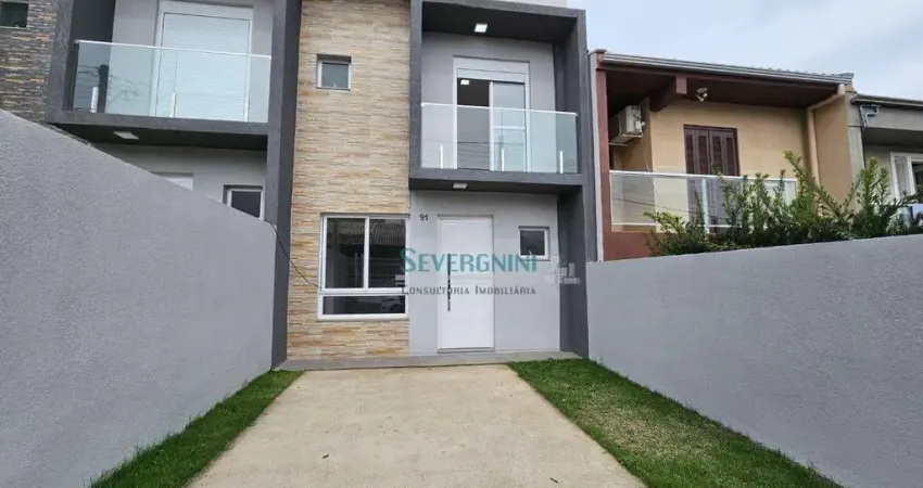 Sobrado com 3 dormitórios à venda, 98 m² por r$ 490.000,00 - reserva bela vista - gravataí/rs