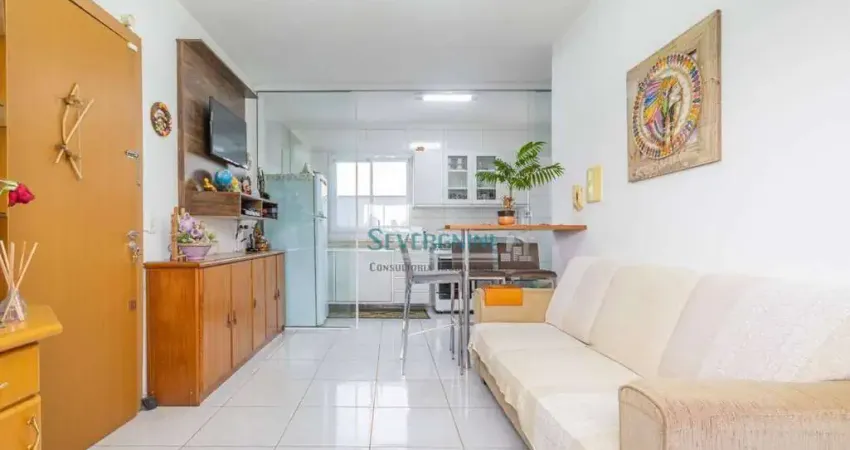Apartamento com 1 dormitório à venda, 76 m² por r$ 205.000,00 - centro - cachoeirinha/rs