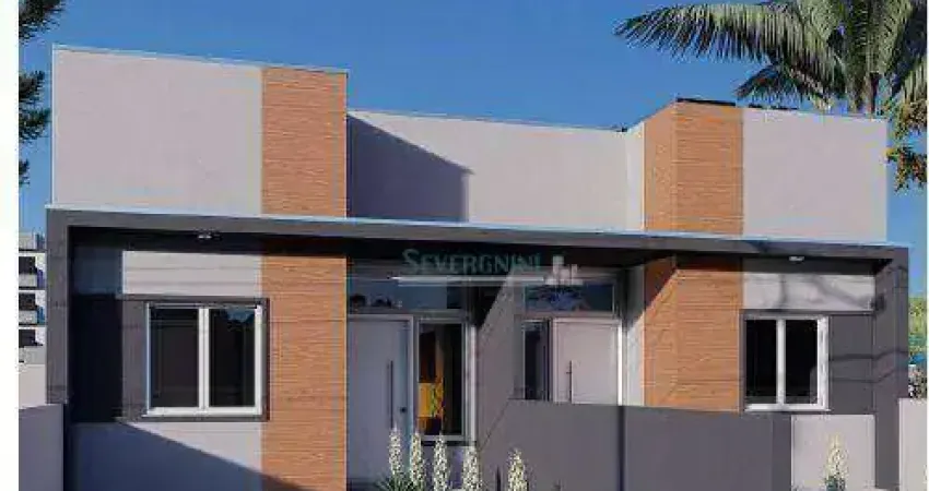 Casa com 2 dormitórios à venda, 45 m² por r$ 292.000,00 - águas mortas - gravataí/rs