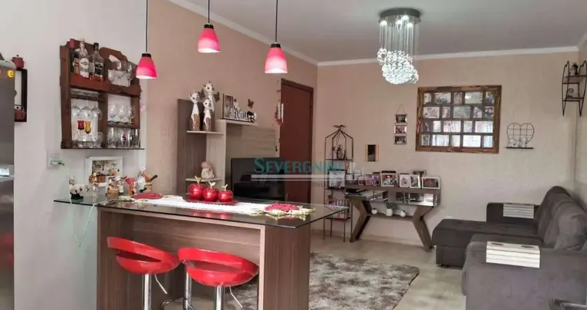 Apartamento com 2 dormitórios à venda, 56 m² por r$ 307.500,00 - santa cruz - gravataí/rs