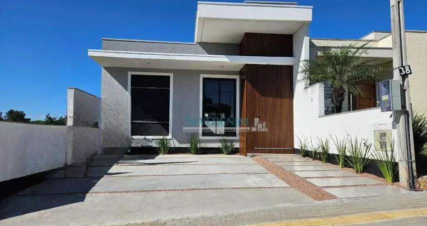 Casa com 3 dormitórios à venda, 93 m² por r$ 599.000,00 - reserva bela vista - gravataí/rs