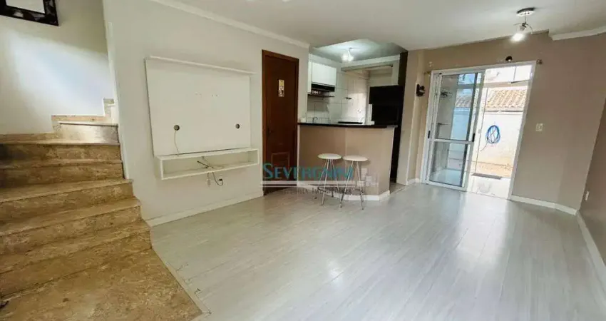 Sobrado com 2 dormitórios para alugar, 82 m² por r$ 2.500/mês - central park - cachoeirinha/rs