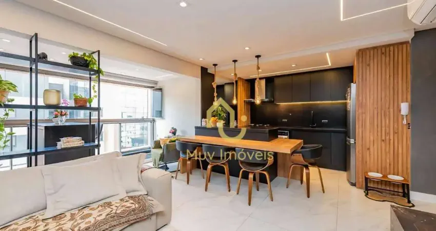 Apartamento mobiliado à venda, 115 m²  - Água Verde - Curitiba/PR