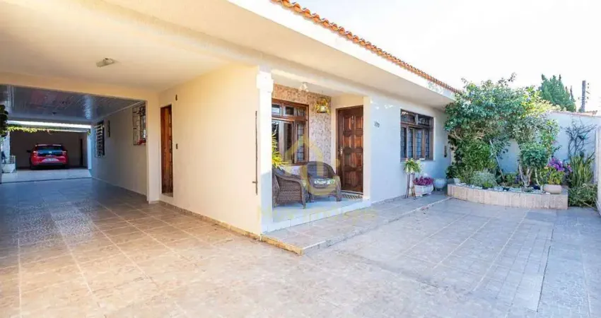 Casa à venda no Atuba – Pinhais/PR | 3 quartos (1 suíte) | 4 vagas | 324 m² de terreno