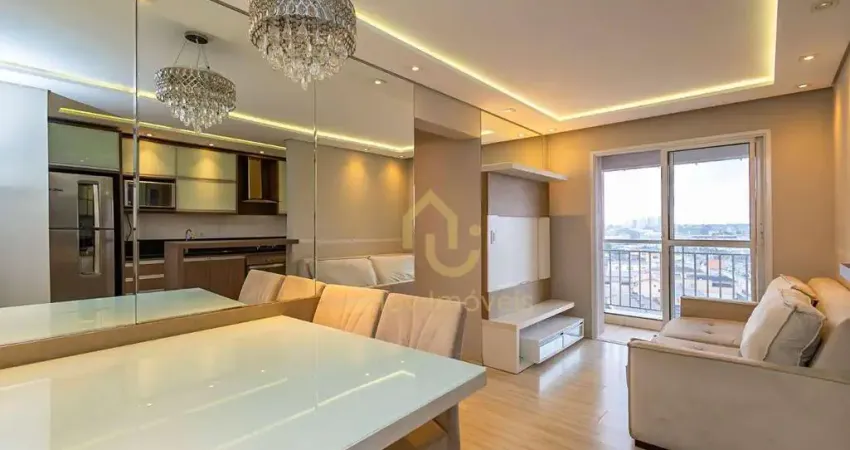 Apartamento Mobiliado no Capão Raso – 2 Quartos e Sacada com Churrasqueira