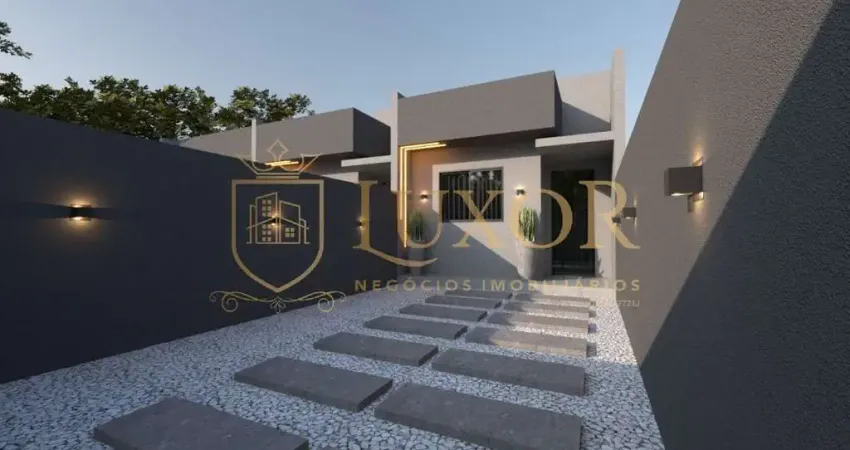 Casa geminada 2 dormitórios localizada na praia do gravatá em navegantes sc