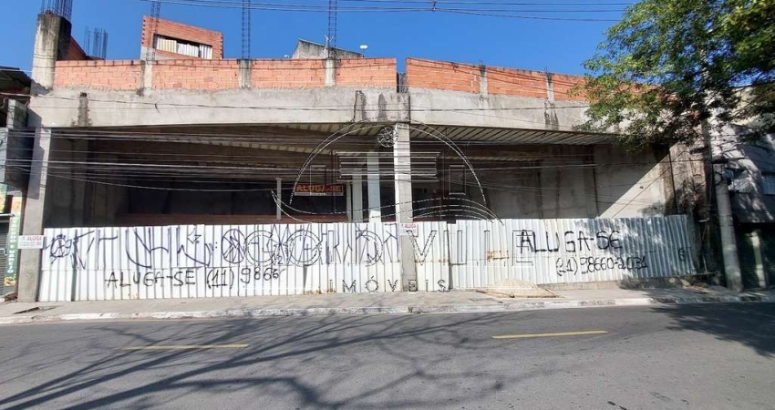 GA5458 - Alugo este salão em Santana de Parnaíba com 400 metros de terreno, 400 metros de área construída, 350 metros de área fabril.
