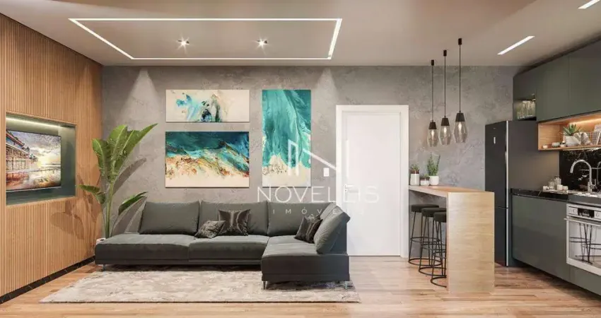 Apartamento com 2 dormitórios à venda, 62 m² por R$ 586.560,00 - Jardim Augusta - São José dos Campos/SP