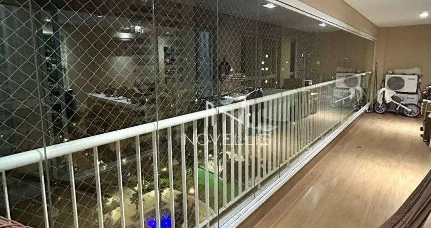 Apartamento com 3 dormitórios para alugar, 156 m² por r$ 8.775,00/mês - jardim das indústrias - são josé dos campos/sp