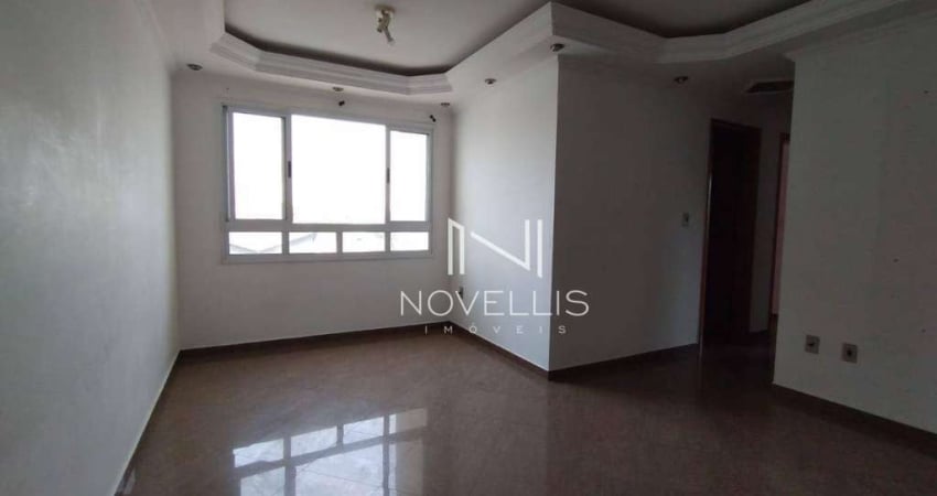Apartamento com 3 dormitórios para alugar, 73 m² por R$ 3.332,00/mês - Jardim das Colinas - São José dos Campos/SP