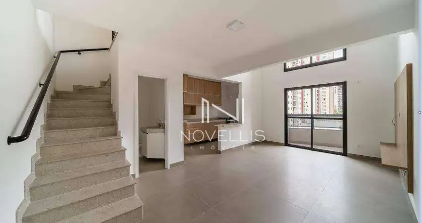 Apartamento para alugar, 78 m² por r$ 5.529,00/mês - jardim aquarius - são josé dos campos/sp