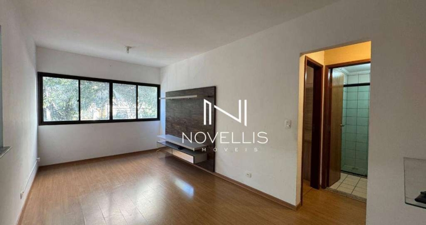 Apartamento com 1 dormitório para alugar, 50 m² por R$ 3.140,00/mês - Jardim Aquarius - São José dos Campos/SP