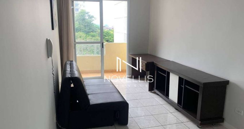 Apartamento com 1 dormitório para alugar, 52 m² por R$ 2.530,00/mês - Centro - São José dos Campos/SP