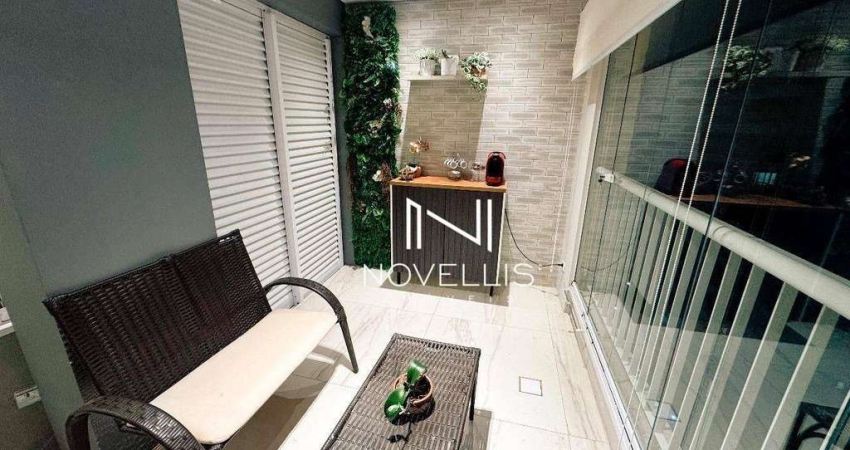 Apartamento com 3 dormitórios para alugar, 156 m² por R$ 8.740/mês - Jardim das Indústrias - São José dos Campos/SP