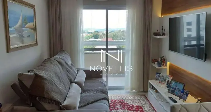 Apartamento com 2 dormitórios para alugar, 69 m² por R$ 4.905,00/mês - Parque Industrial - São José dos Campos/SP