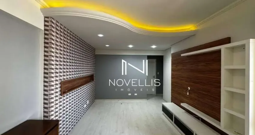 Apartamento com 3 dormitórios para alugar, 76 m² por R$ 4.405,00/mês - Jardim Satélite - São José dos Campos/SP
