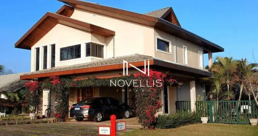 Casa com 3 suítes à venda, 480 m² por r$ 2.450.000 - jambeiro/sp