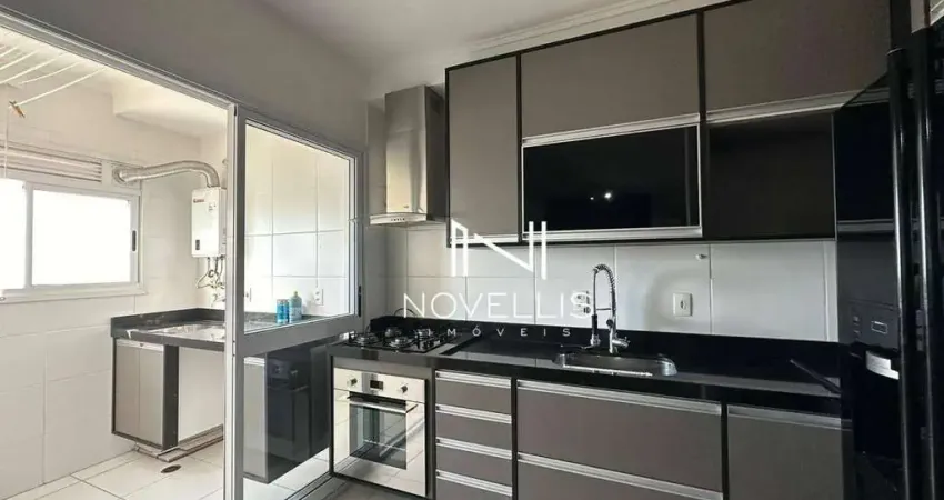 Apartamento com 2 dormitórios à venda, 70 m² por r$ 640.000,00 - parque industrial - são josé dos campos/sp