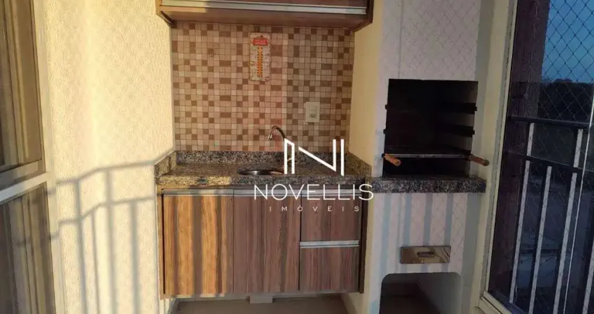 Apartamento com 3 dormitórios para alugar, 91 m² por r$ 4.556,00/mês - villa branca - jacareí/sp