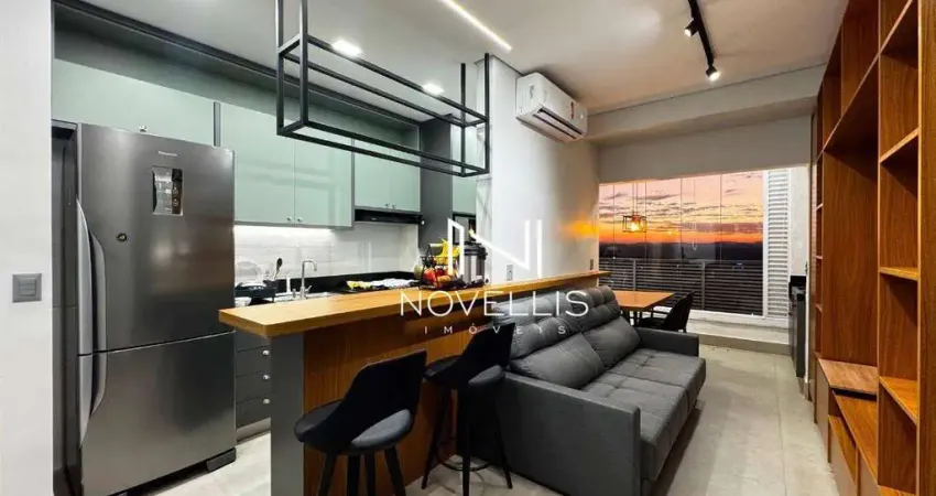 Apartamento com 1 dormitório, 51 m² - Jardim Aquarius - São José dos Campos/SP