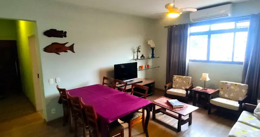 Apartamento com 3 quartos mais dependência com banheiro, 110 m², à venda por R$ 645.000,00 - Campo Grande - Santos/SP