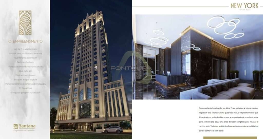 Apartamento com 1 quarto à venda na Rua 321, 354, Meia Praia, Itapema