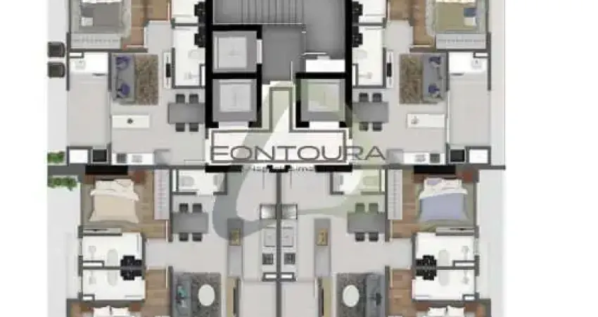 Apartamento com 2 quartos à venda na Rua Mário Padilha (D2) (D3) (D4), 382, Balneário Perequê, Porto Belo