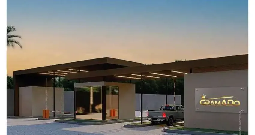 Pré-lançamento gramado condomínio de chácaras o maior da região de alumínio sp