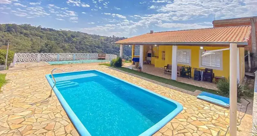 Bela edicula com piscina em lote de 1000 m² em mairinque -  sp com vista panorâmica