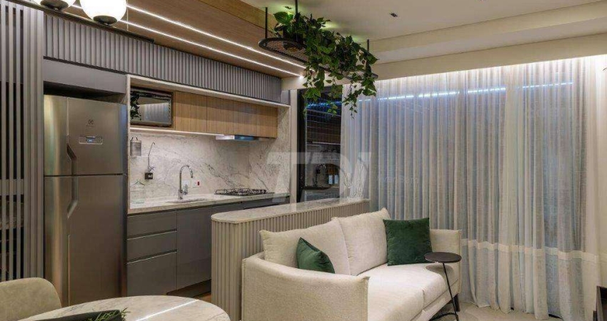 Apartamento com 2 dormitórios à venda, 55 m² por R$ 650.163,48 - Juvevê - Curitiba/PR