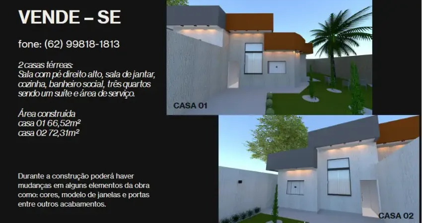 Casa com 3 quartos à venda na Rua F1, Residencial Fidelis, Goiânia