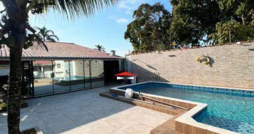 Casa com 3 dormitórios, 300 m² - venda por r$ 1.350.000 ou aluguel por r$ 7.000/mês - praia das palmeiras - caraguatatuba/sp