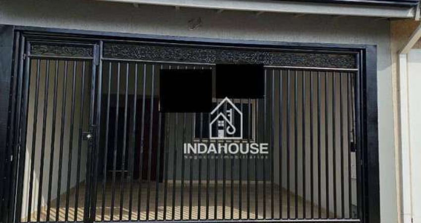 Casa com 3 dormitórios ( 1 suite) à venda, 103 m² por R$ 570.000 - Jardim Kioto II - Indaiatuba/SP