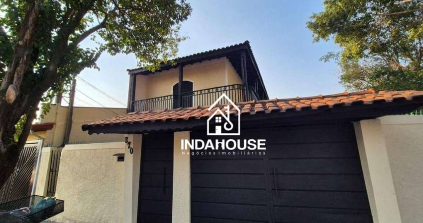 Sobrado com 3 dormitórios, 250 m² - venda por R$ 880.000 ou aluguel por R$ 5.000/mês - Jardim Alice - Indaiatuba/SP