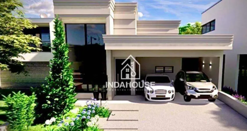 Black friday- casa neoclássica com 3 suites à venda, 210 m² - indaiatuba/sp