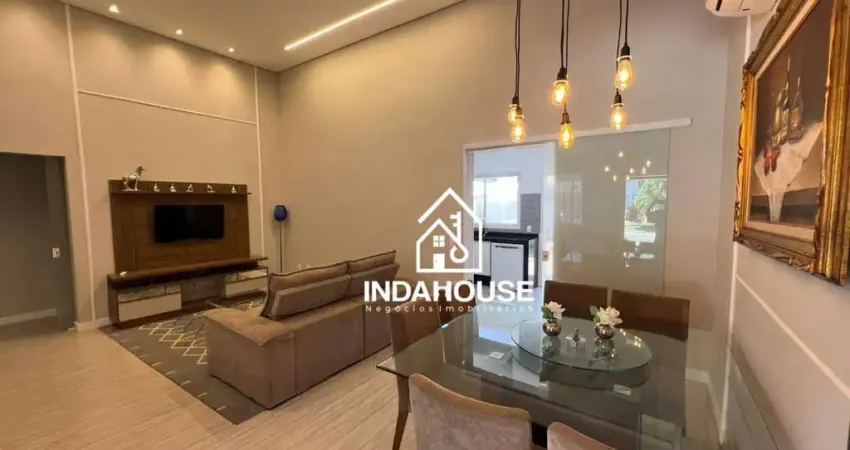 Casa com 3 dormitórios para alugar, 220 m² - condomínio green view - indaiatuba/sp