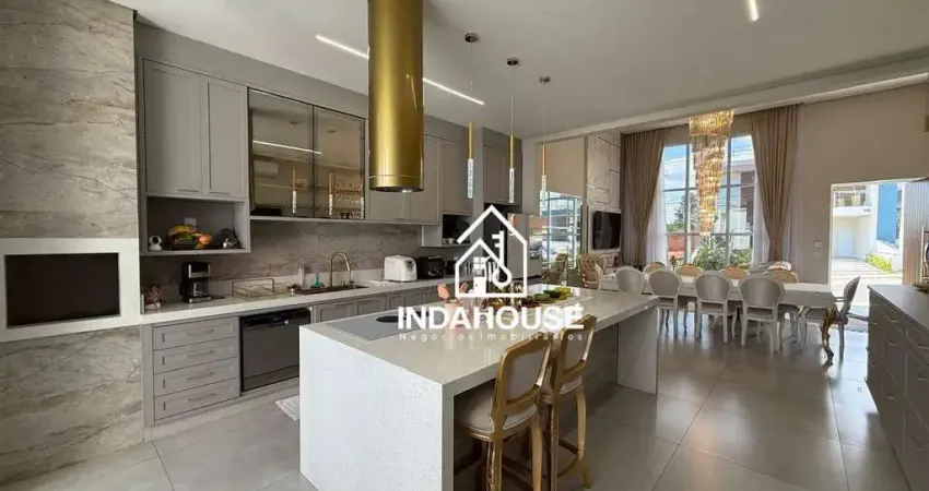 Casa com 3 dormitórios para alugar - condomínio park gran reserve - indaiatuba/sp