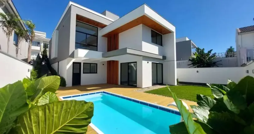 Casa em condomínio fechado com 3 quartos à venda na Rua das Cambiúnas, Pedra Branca, Palhoça
