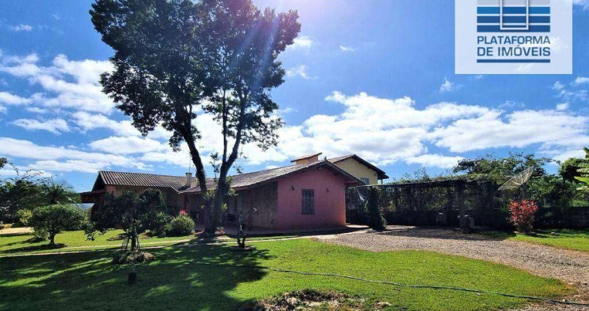 Casa de campo com 3 dormitórios à venda, por R$ 1.100.000,00 - Represa - Bragança Paulista/SP