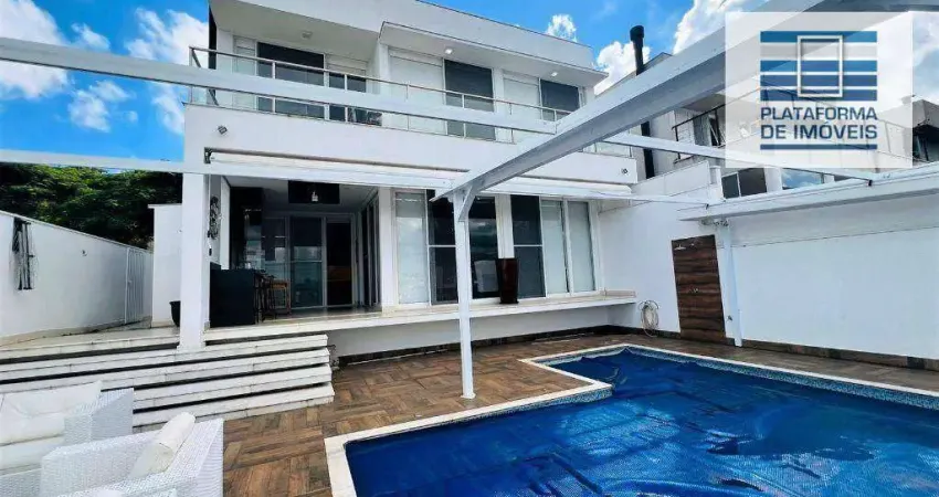 Casa com 3 dormitórios à venda, por R$ 2.700.000,00 - Condomínio Residencial Euroville - Bragança Paulista/SP