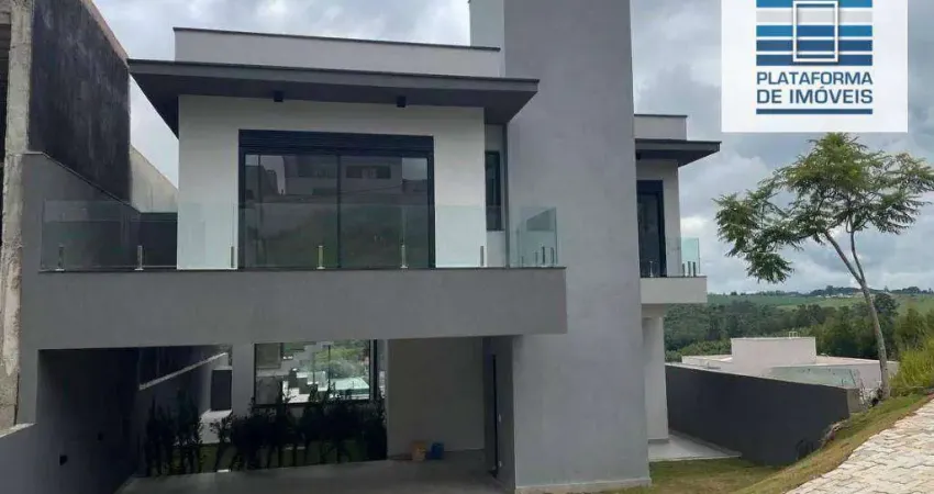 Casa com 3 dormitórios à venda, por r$ 2.100.000,00 - condomínio residencial euroville ii - bragança paulista/sp