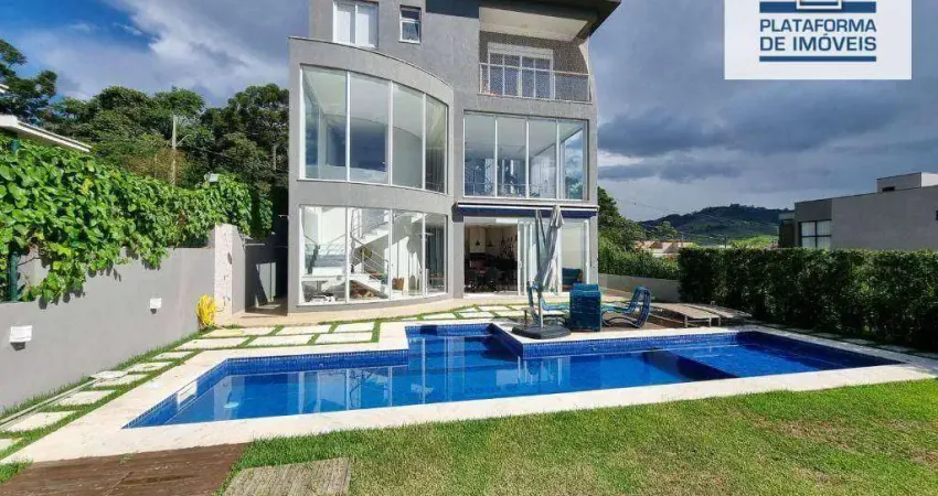 Casa com 4 dormitórios à venda, 401 m² por R$ 3.200.000,00 - Condomínio Residencial Campos do Conde - Bragança Paulista/SP