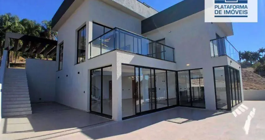 Casa com 3 dormitórios à venda, 220 m² por r$ 1.800.000,00 - condomínio residencial spazio design  - bragança paulista/sp