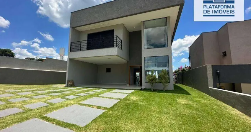 Casa com 3 dormitórios, 305 m² - venda por r$ 1.690.000,00 ou aluguel por r$ 8.000,00/mês - condomínio terras de santa cruz - bragança paulista/sp