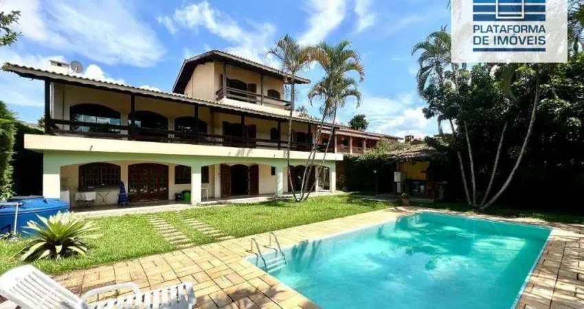 Casa com 5 dormitórios à venda por r$ 1.500.000,00 - condomínio novo horizonte - piracaia/sp