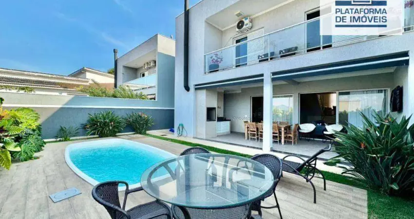 Casa com 3 dormitórios à venda, 260 m² por r$ 1.700.000,00 - condomínio residencial euroville - bragança paulista/sp