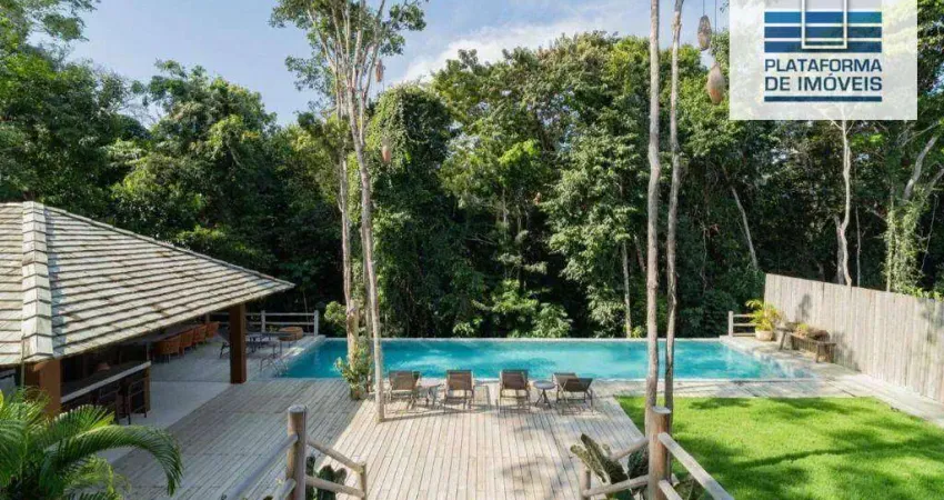 Casa com 6 dormitórios à venda, 800 m² por r$ 6.300.000,00 - condomínio coqueiral - trancoso/ba